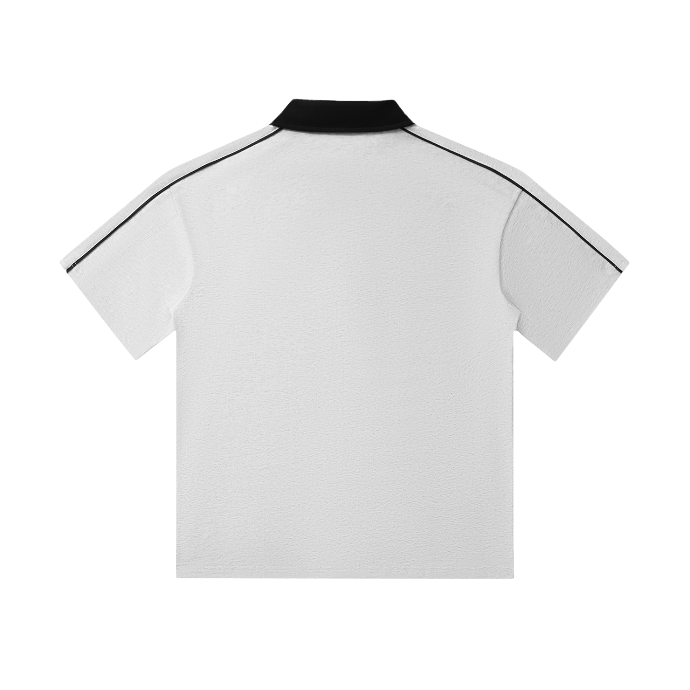 Pickles Contrast Collar Short-Sleeve Polo Shirt
