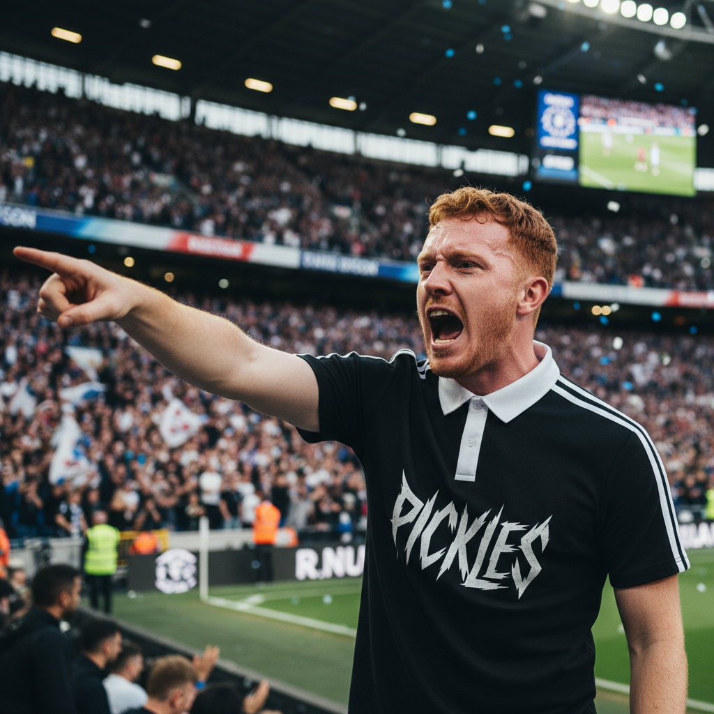 Pickles Contrast Collar Short-Sleeve Polo Shirt