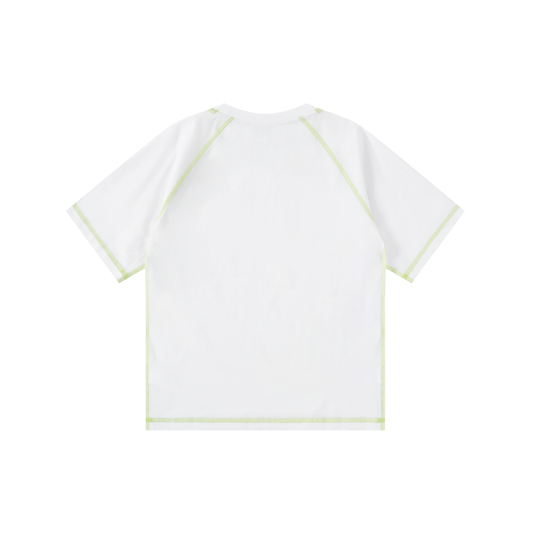 Loose Contrast-Stitched Kids' T-Shirt