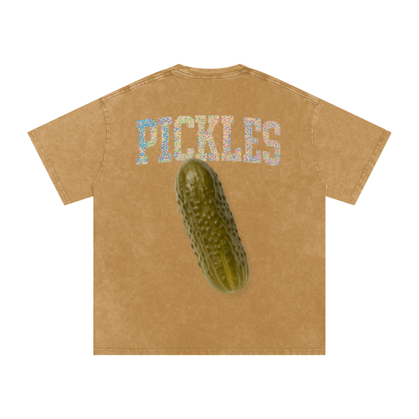 Pickle backer Snow Washed Oversized Cotton T-Shirt