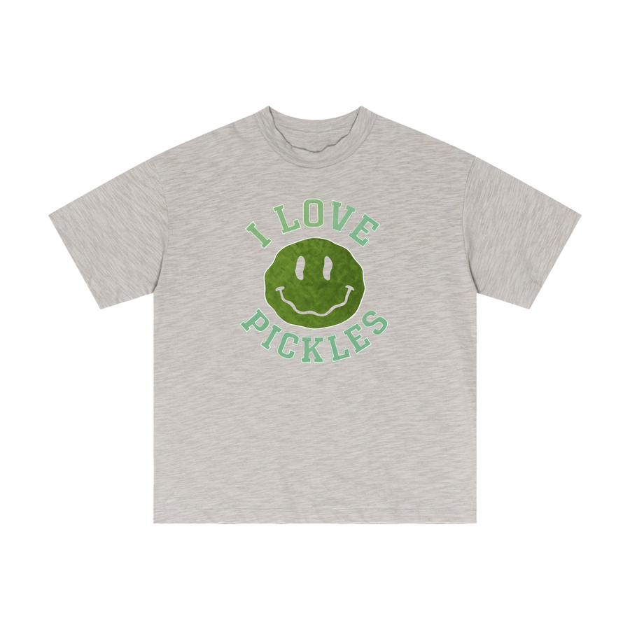 I Love Pickles Lightweight Slub T-Shirt