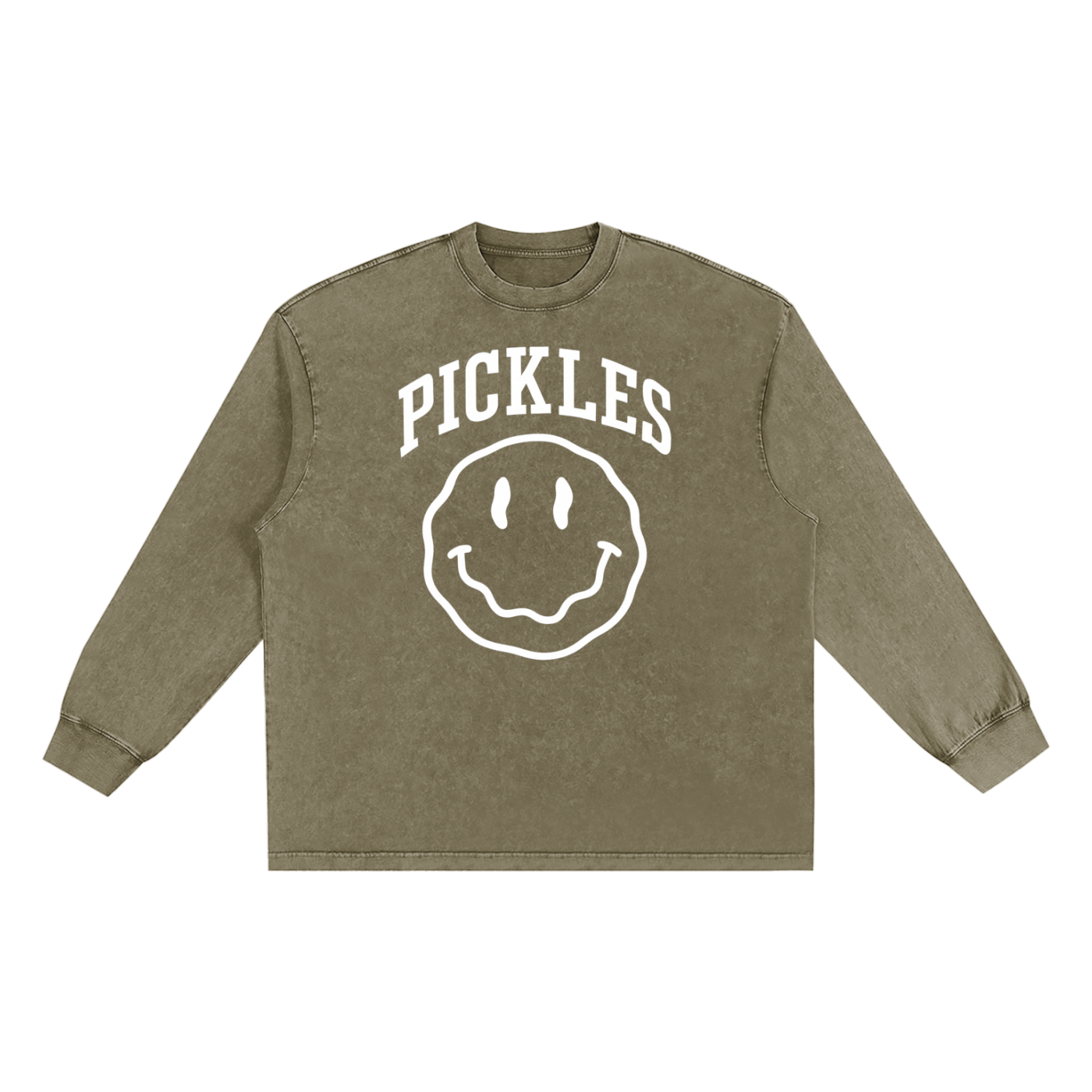 Pickles Snow Washed Frayed Edge T-Shirt