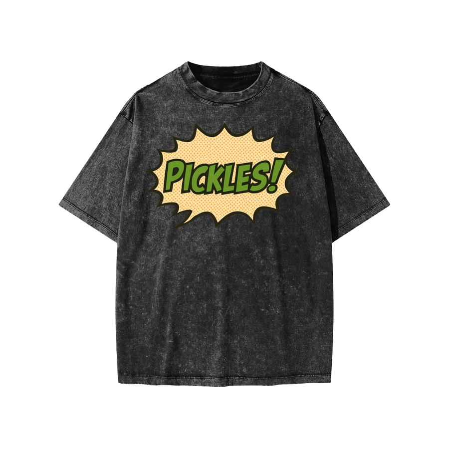 Kids' Snow-Washed Pickle T-Shirt — Everyday Edition