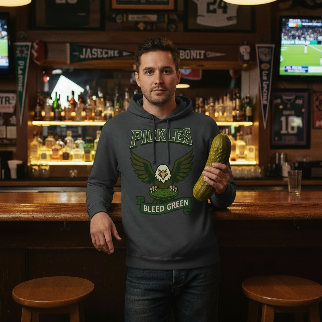 Bleed Green Hooded T