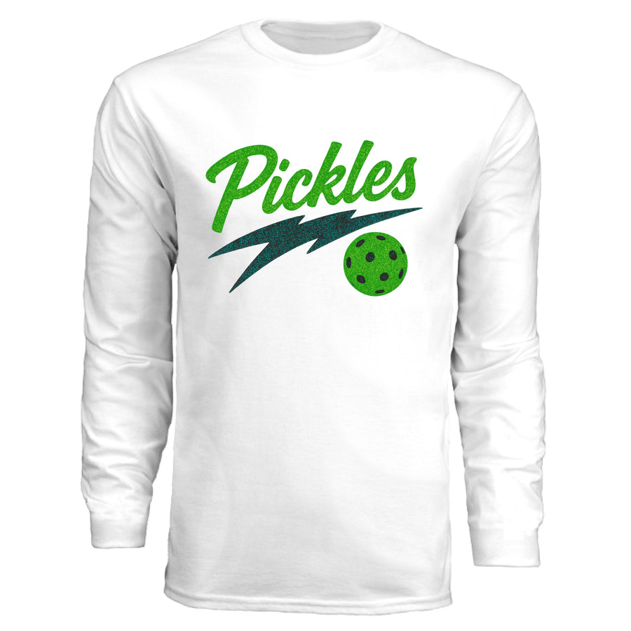 Pickleball Classic Long-Sleeve Cotton T-Shirt