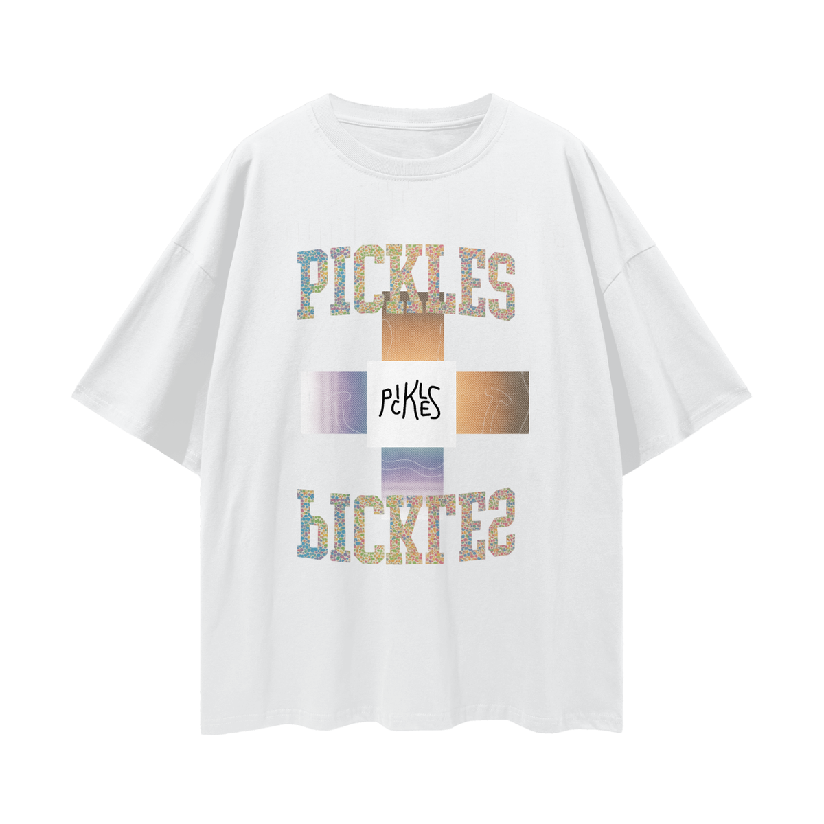 Loose Drop Shoulder Pickle T-Shirt, alternate view 11