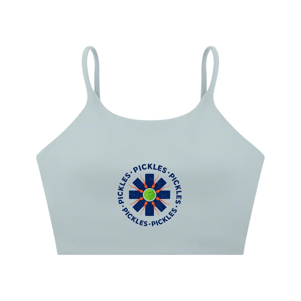 Spaghetti Strap Pickle Sports Bra, alternate view 17