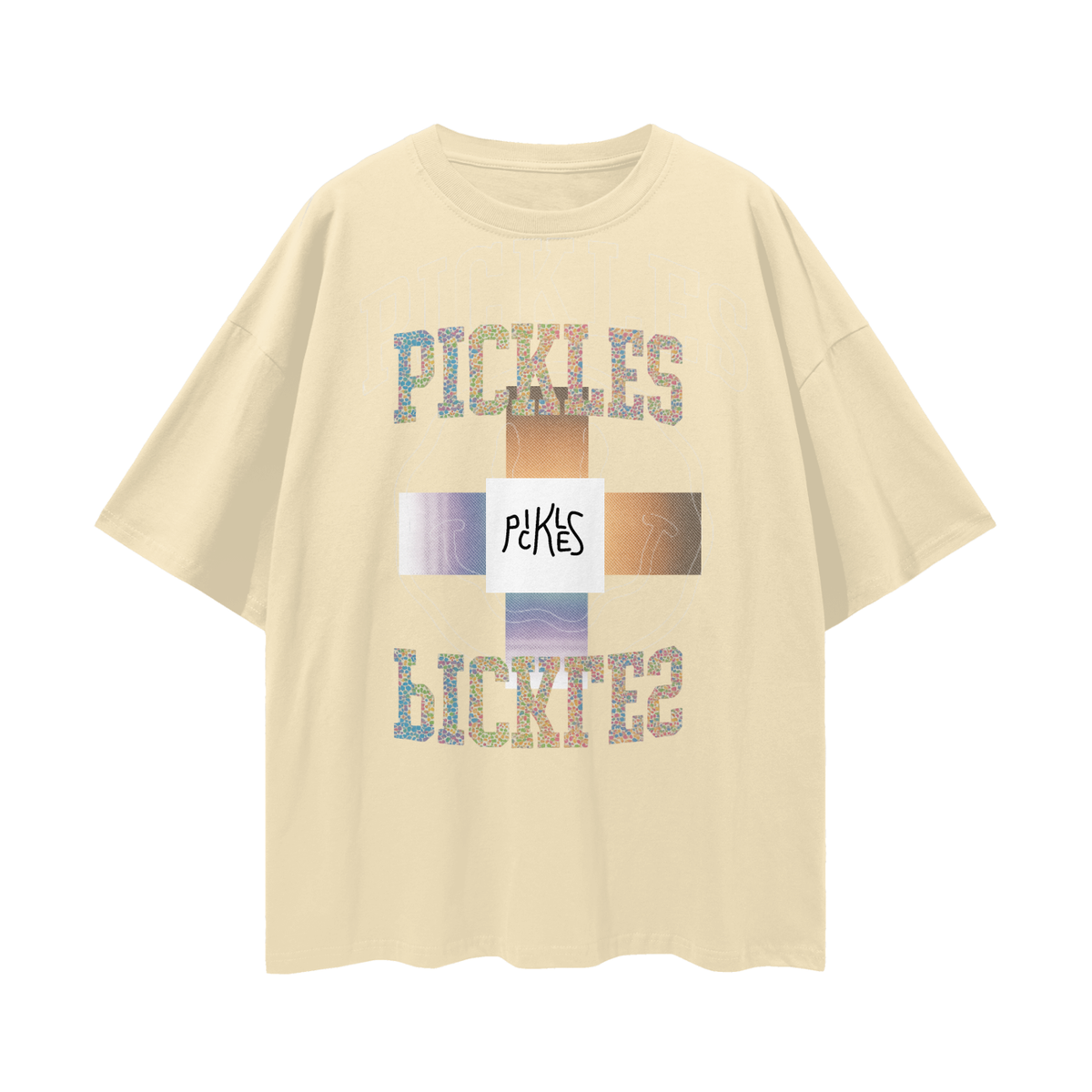 Loose Drop Shoulder Pickle T-Shirt, alternate view 6