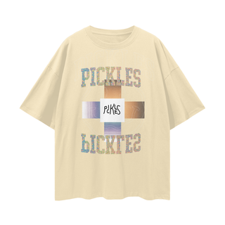 Loose Drop Shoulder Pickle T-Shirt, alternate view 6