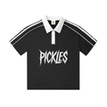 Pickles Contrast Collar Short-Sleeve Polo | nostalgic everyday | Pickles Apparel