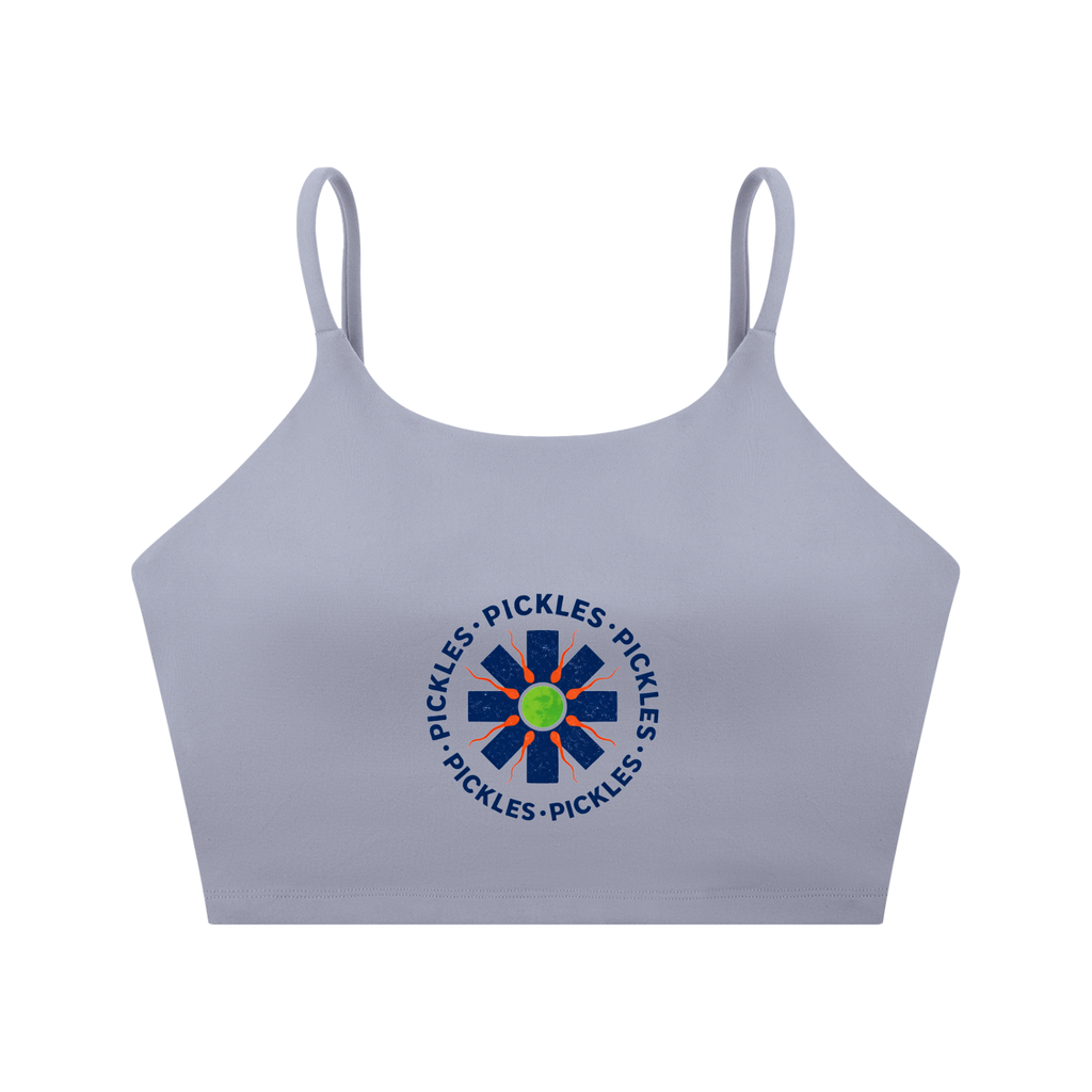 Spaghetti Strap Pickle Sports Bra in Women’S | Philly game day | Pickles Apparel