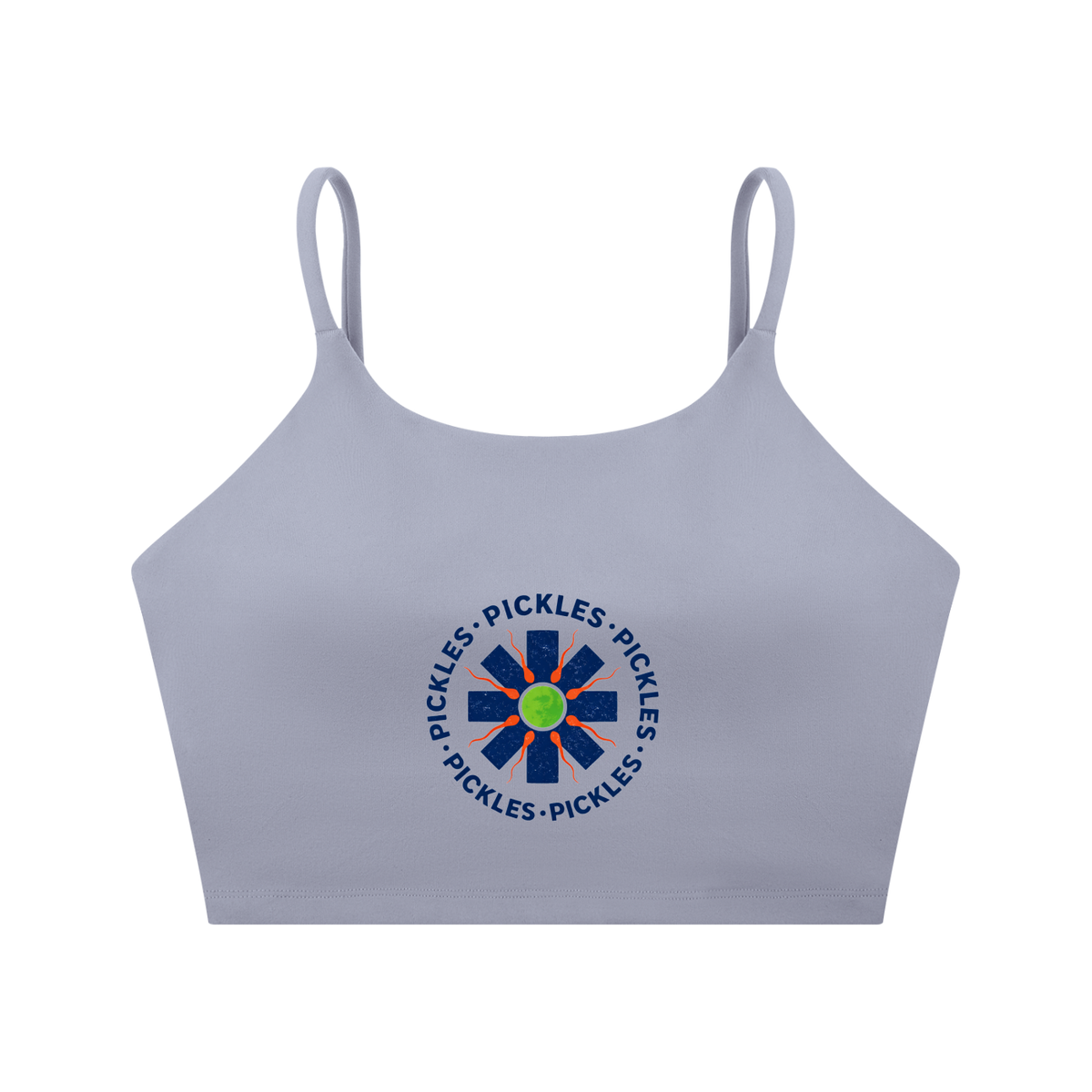 Spaghetti Strap Pickle Sports Bra, alternate view 21
