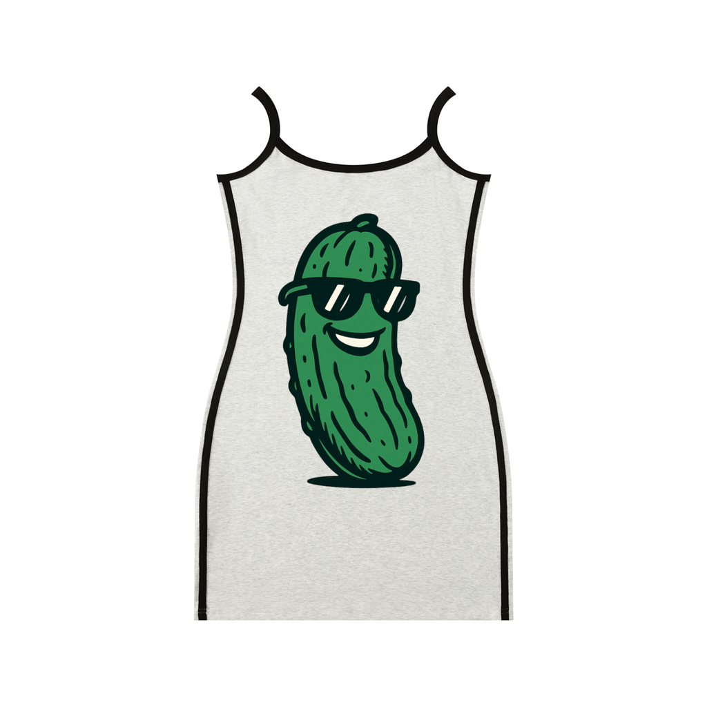 Miss Pickles Color Block Mini Dress | novelty pickle apparel | Pickles Apparel