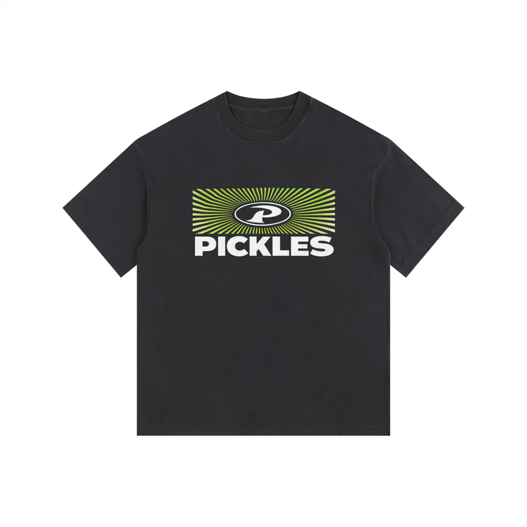 Starburst Vintage Wash Oversized Tee | oversized streetwear | Pickles Apparel