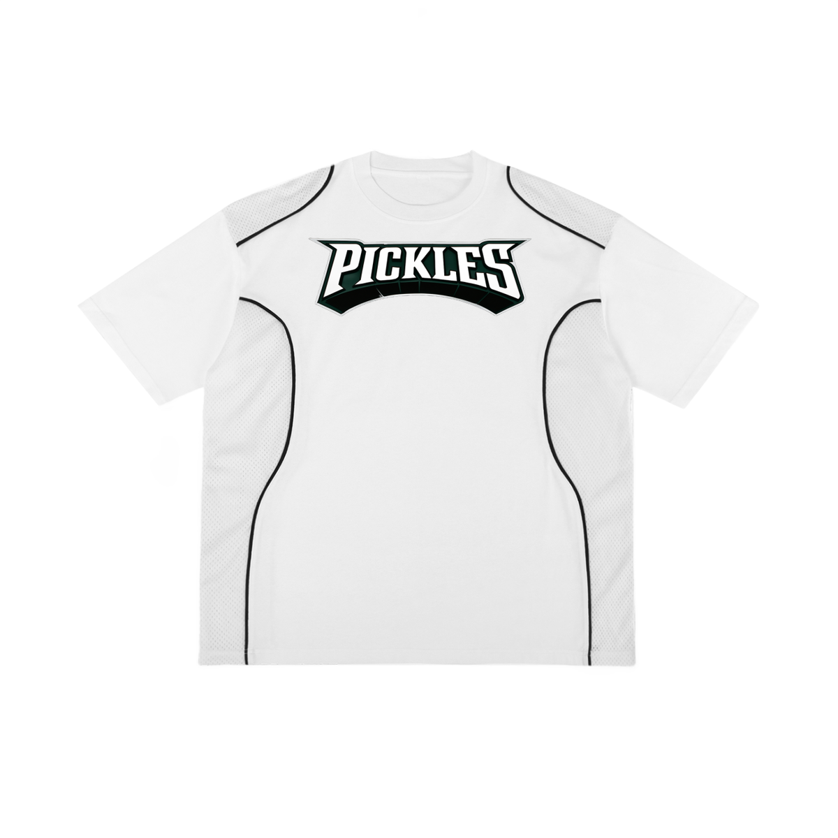 Sport Contrast Piped Panel Pickle T-Shirt, product view