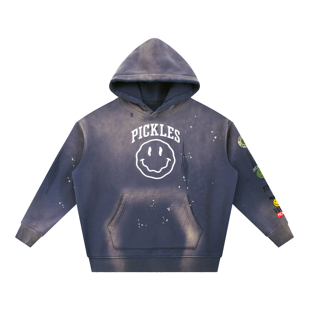 Heritage Frayed Fleece Hoodie | heritage lifestyle | Pickles Apparel