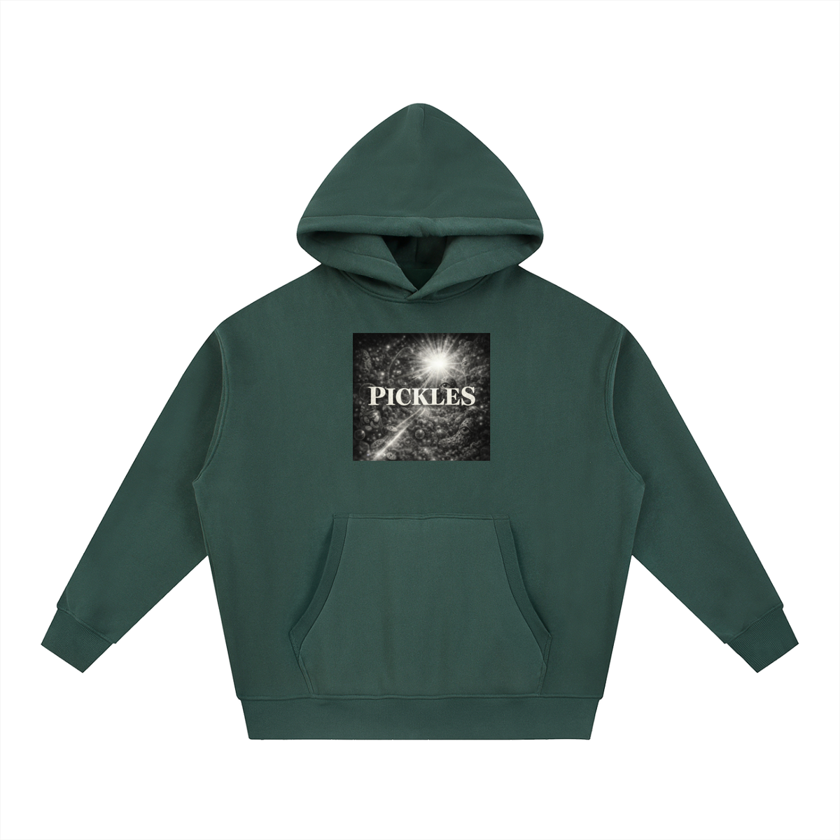Creation Oversized Boxy Pickle Hoodie, alternate view 2