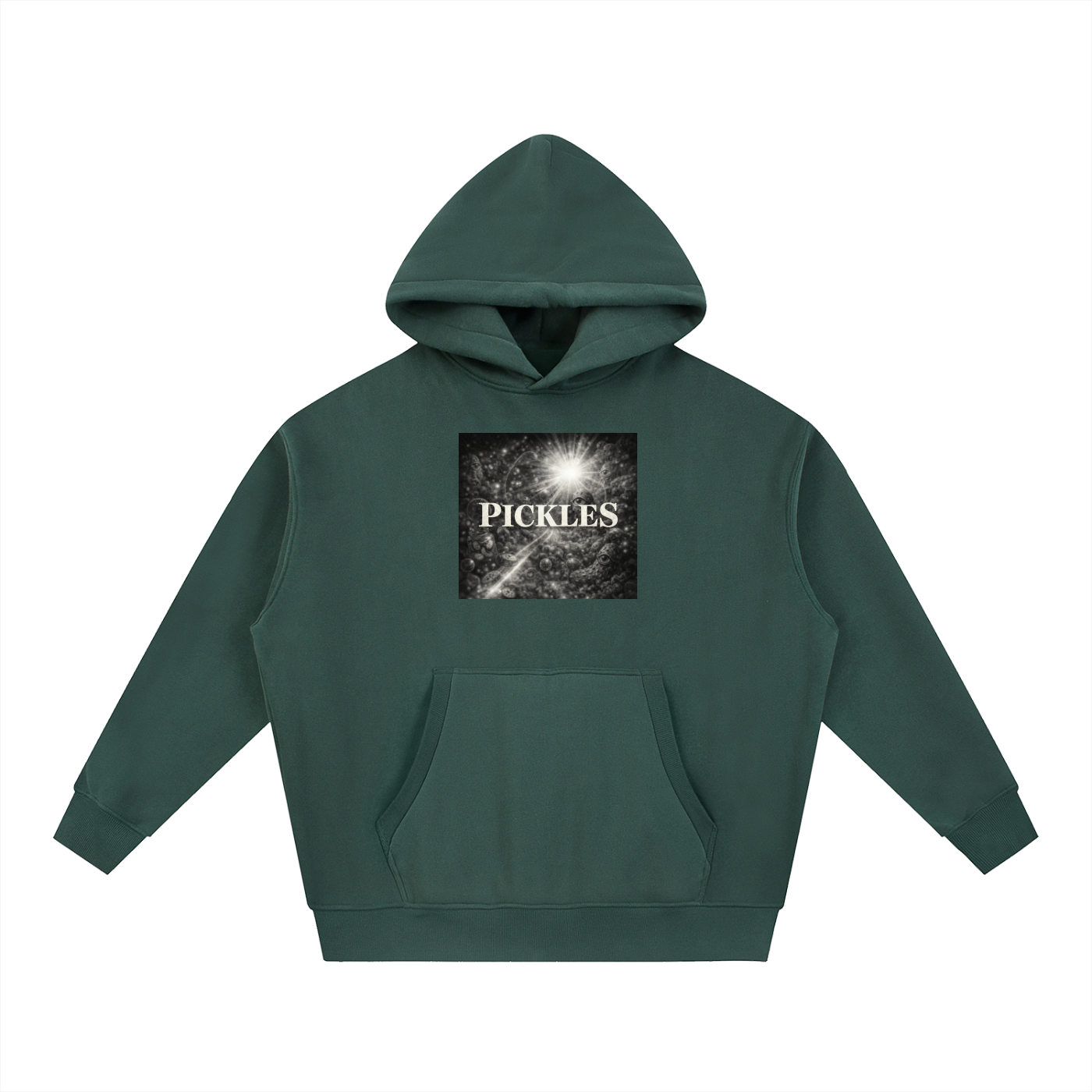 Essential Oversized Boxy Fit Fleece Hoodie