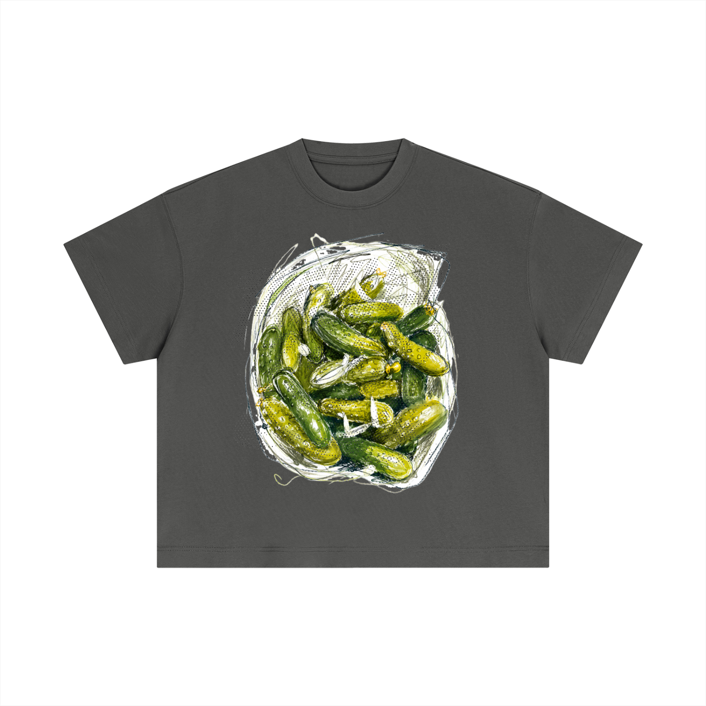 Pickle belly Essential Cotton Boxy T-Shirt