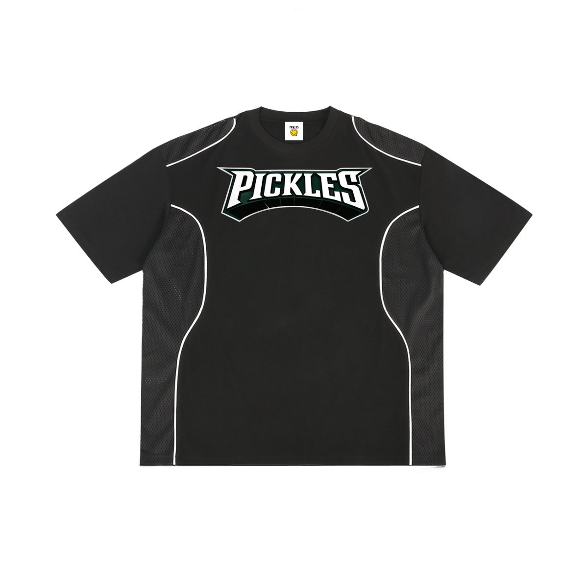 Sport Contrast Piped Panel Pickle T-Shirt, alternate view 7