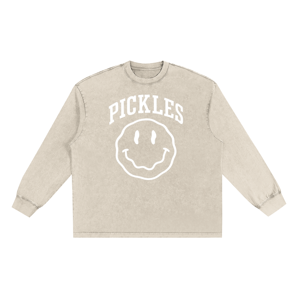 Pickles Snow Washed Frayed Edge T-Shirt