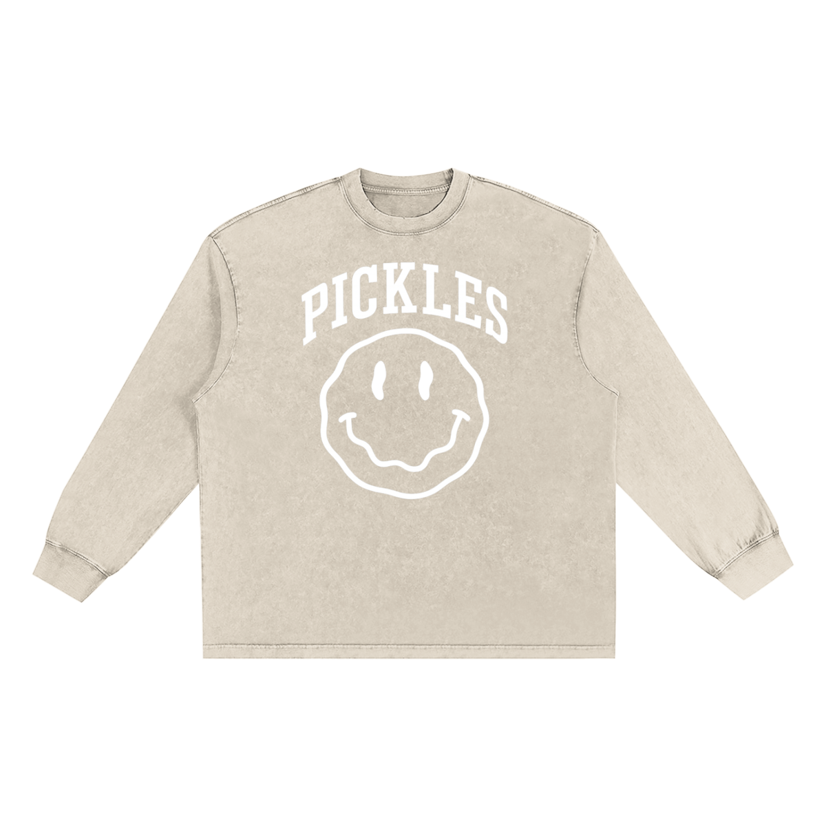 Snow-Washed Frayed Edge Pickle T-Shirt, alternate view 7