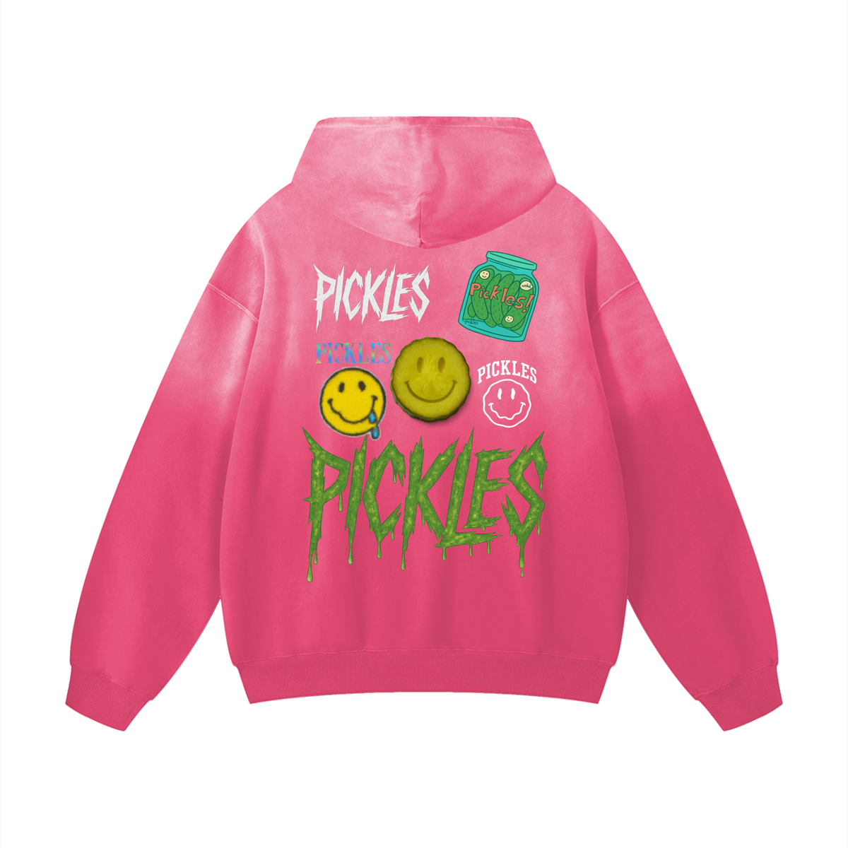 Sunfade Oversized Pickle Hoodie, alternate view 5
