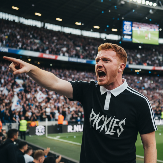 Pickles Contrast Collar Short-Sleeve Polo Shirt