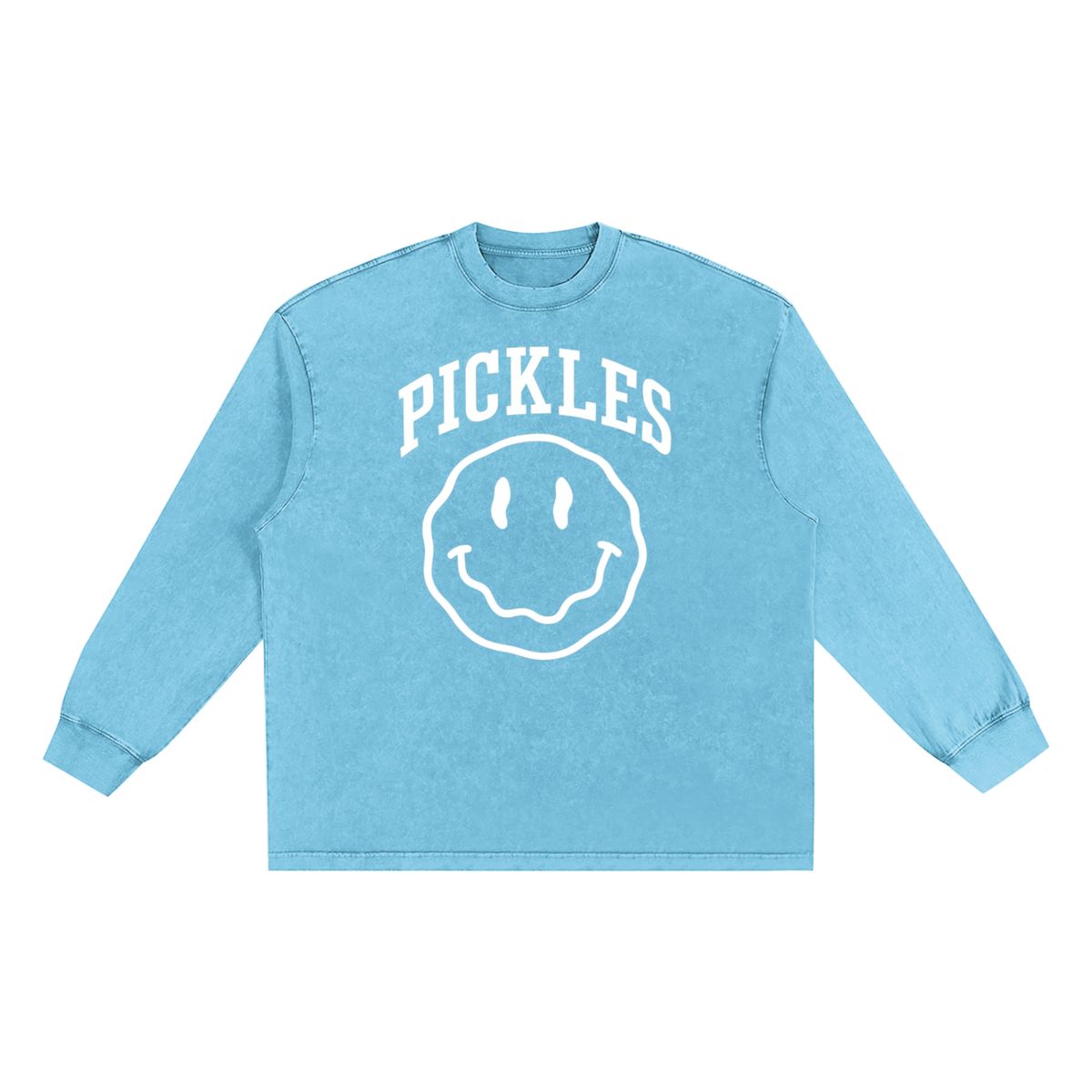 Snow-Washed Frayed Edge Pickle T-Shirt, alternate view 6