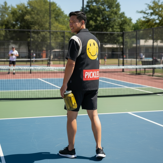 Big Pickles Contrast Panel Cotton Polo Shirt