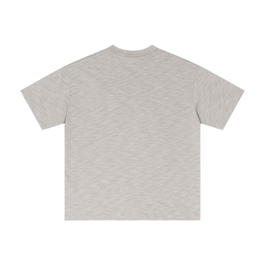 Lightweight Slub Cotton Plain T-Shirt