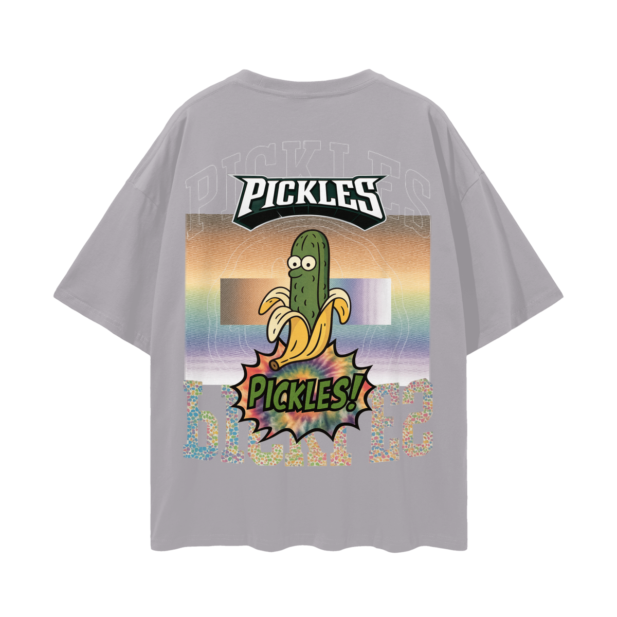 Loose Drop Shoulder Pickle T-Shirt, alternate view 5