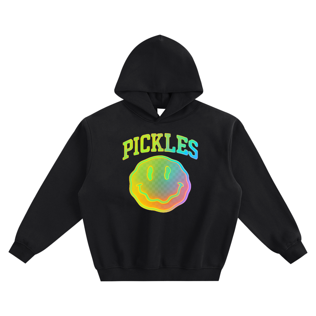 Pickles Glow Fleeced Boxy Hoodie