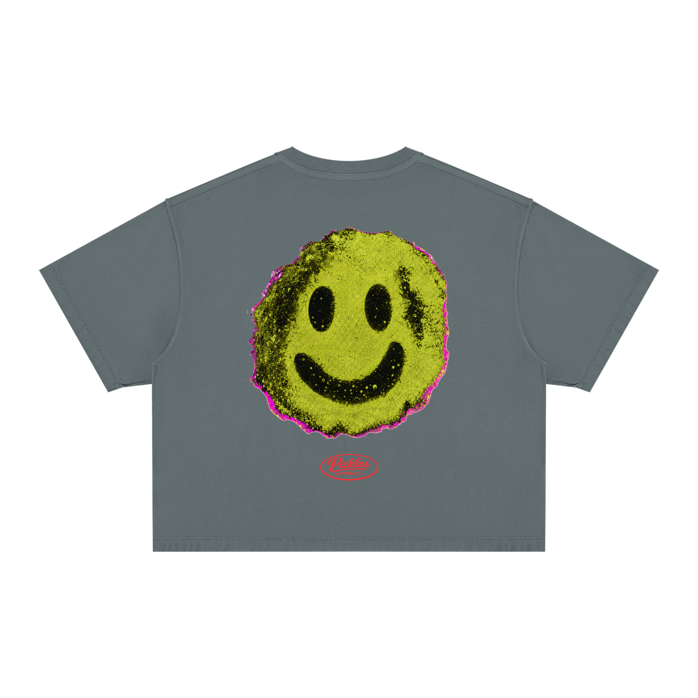 Peacock Unisex Vintage Wash Boxy T-Shirt