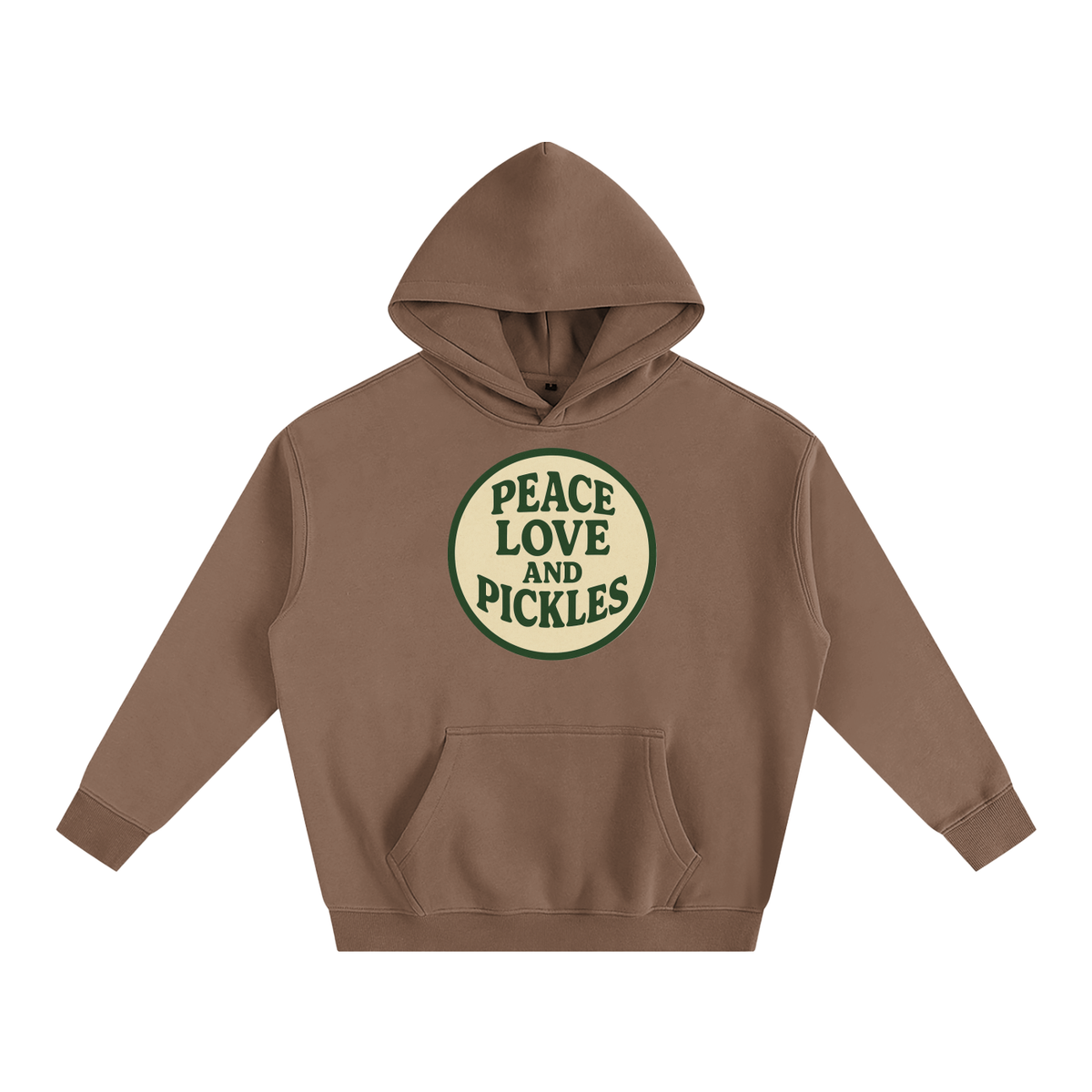 Peace Love and Pickles Oversized Hoodie, alternate view 6