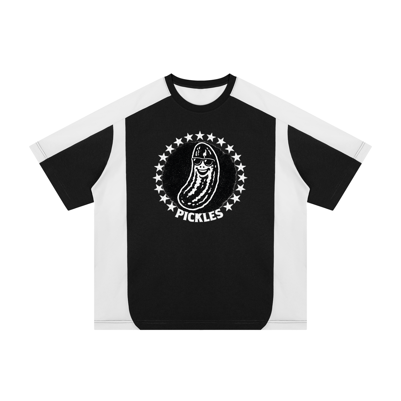 Pickle Baller Pro Color Block Loose T-Shirt | Philly game day | Pickles Apparel