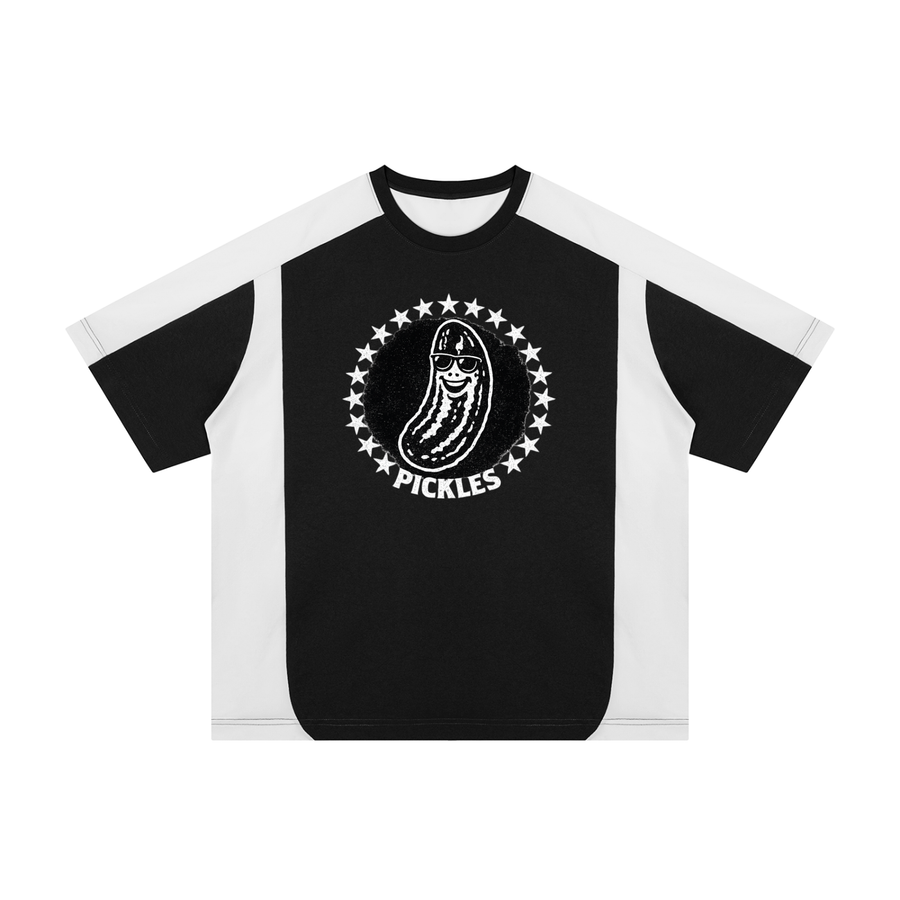 Pickle Baller Pro Color Block Loose T-Shirt