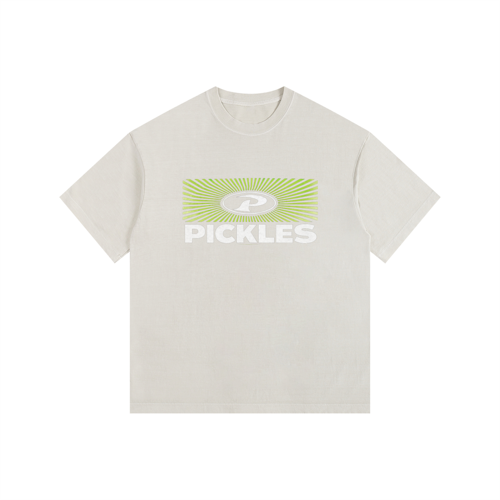 Starburst Vintage Wash Oversized Tee | oversized streetwear | Pickles Apparel
