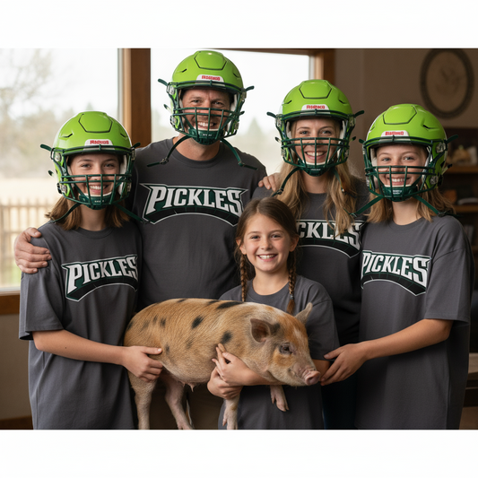 Pickles Sport Streetwear Loose Drop Shoulder T-Shirt