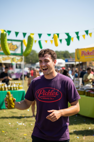 Working Man Oversized Pickle T-Shirt, alternate view 5