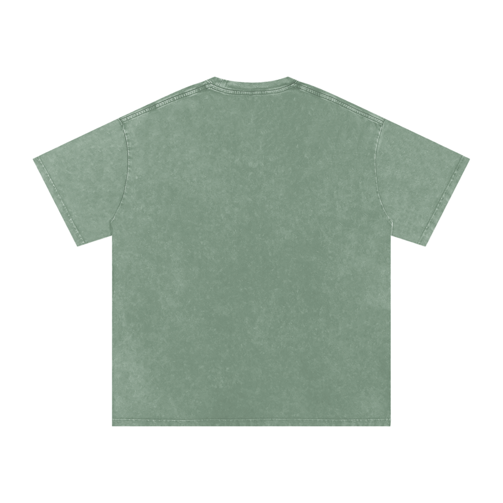Pickles Take Over Snow Washed Oversized Cotton T-Shirt