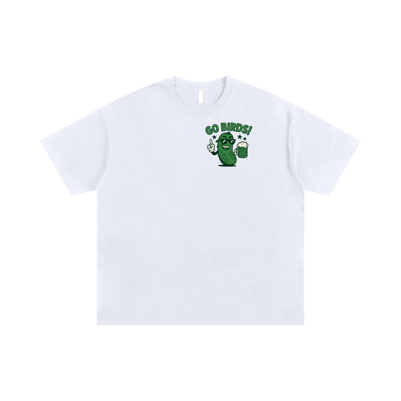 Go Birds! Unisex Oversized Cotton T-Shirt