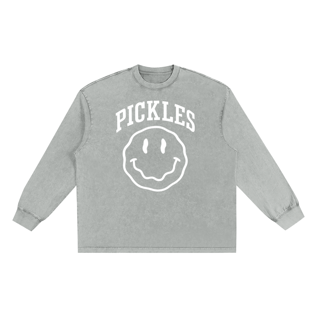 Pickles Snow Washed Frayed Edge T-Shirt