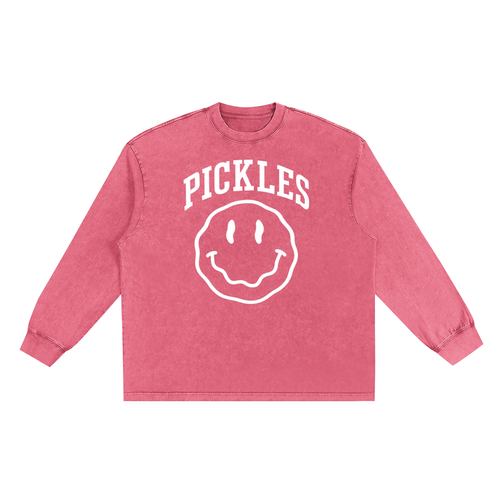 Pickles Snow Washed Frayed Edge T-Shirt