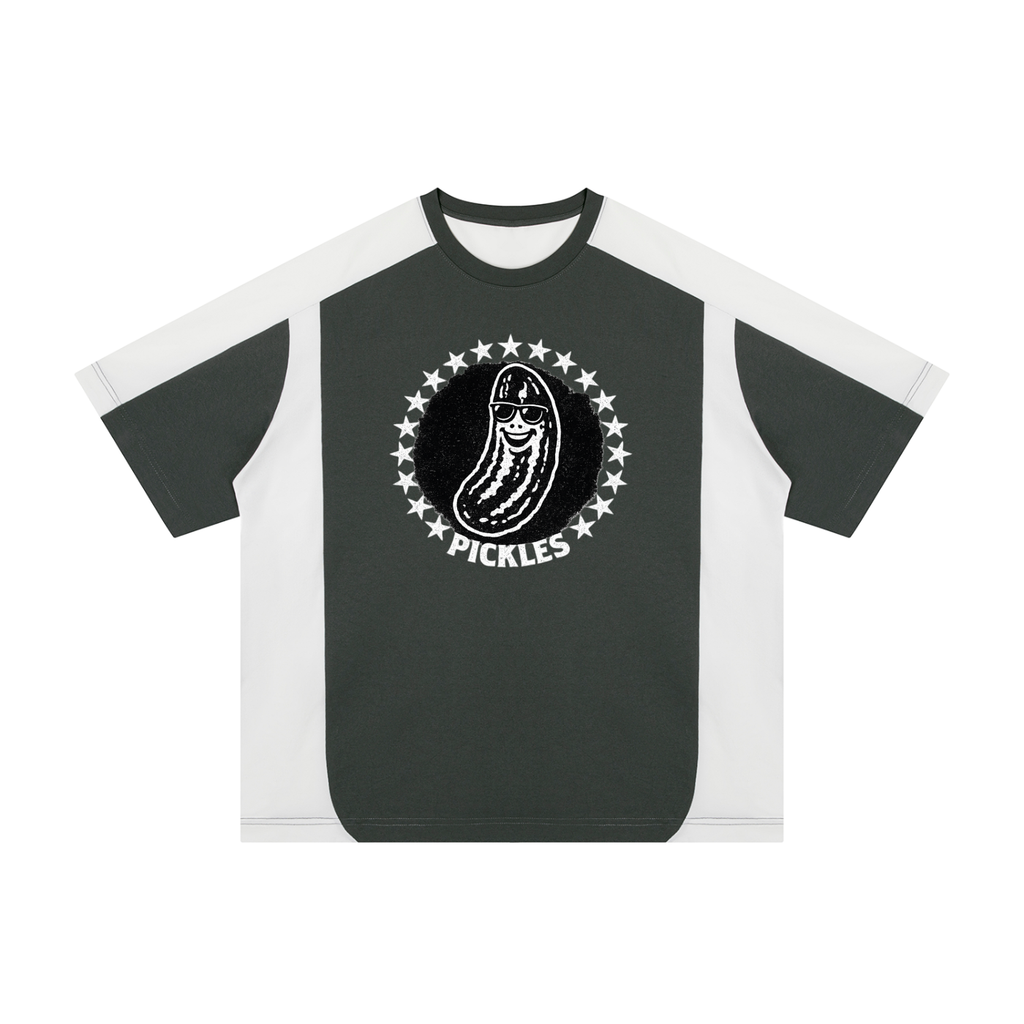 Pickle Baller Pro Color Block Loose T-Shirt | Philly game day | Pickles Apparel