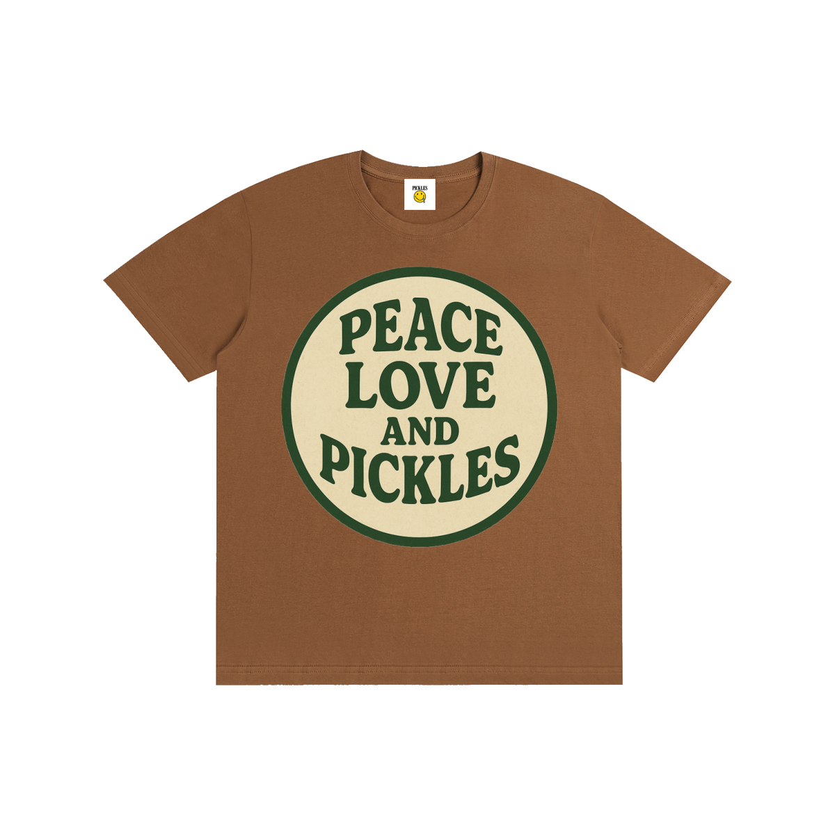Peace Love and Pickles Pure Cotton T-Shirt, alternate view 10
