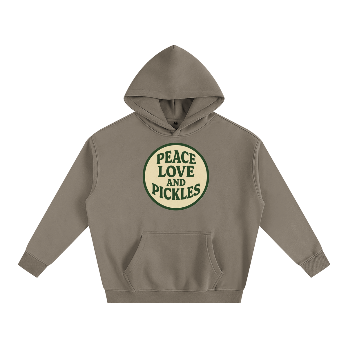 Peace Love and Pickles Oversized Hoodie, alternate view 12