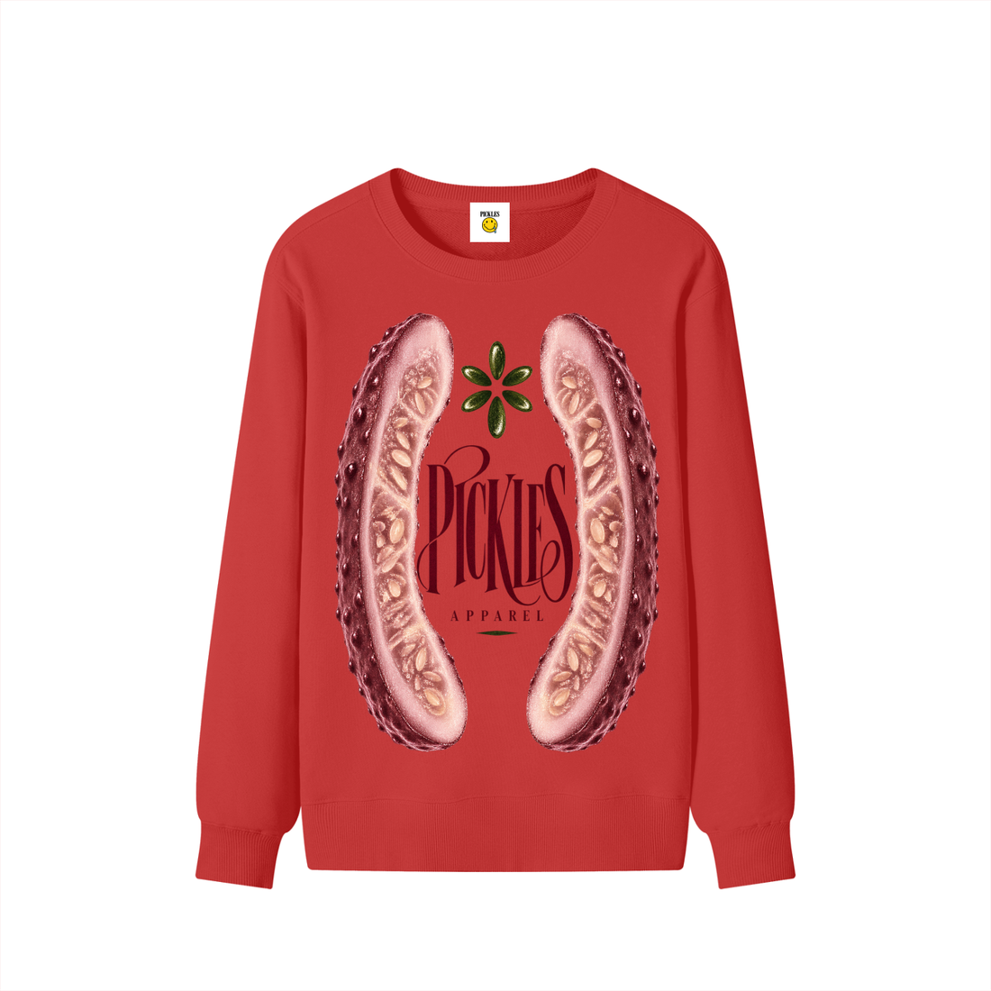 Split Classic Pickles Cotton Sweatshirt, alternate view 5