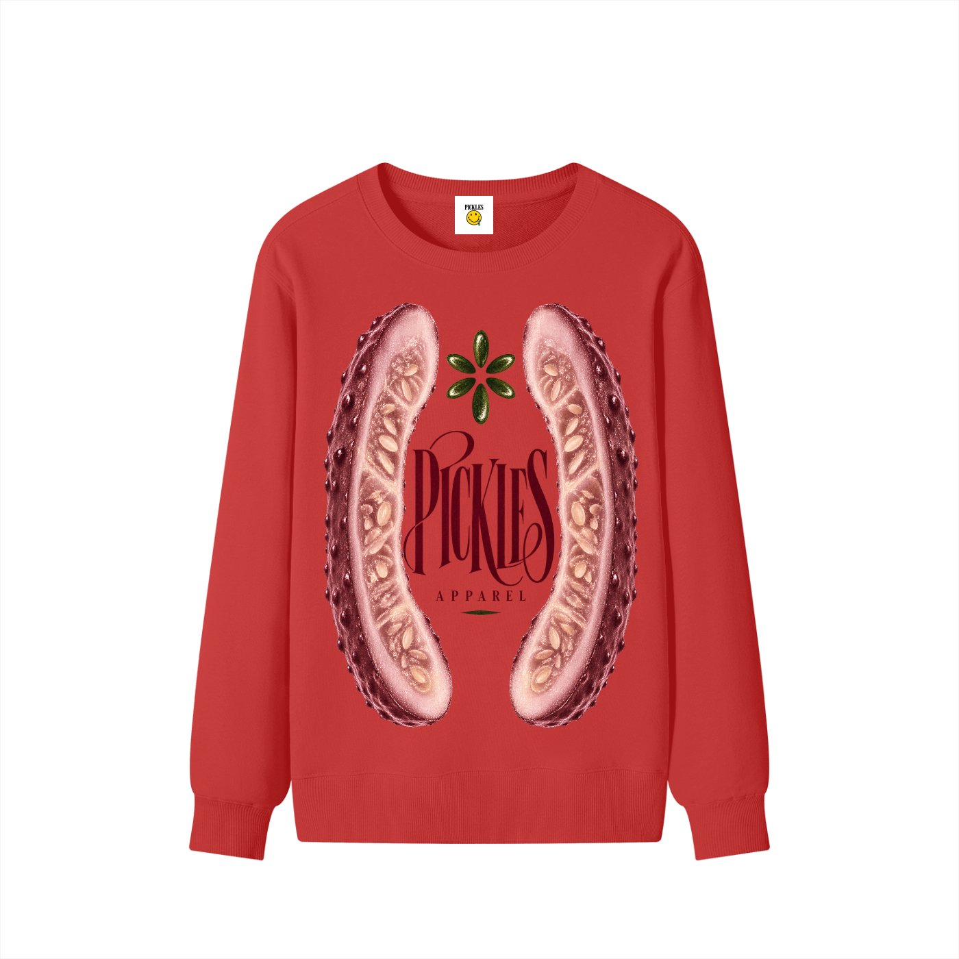 Split Classic Pickles Cotton Sweatshirt