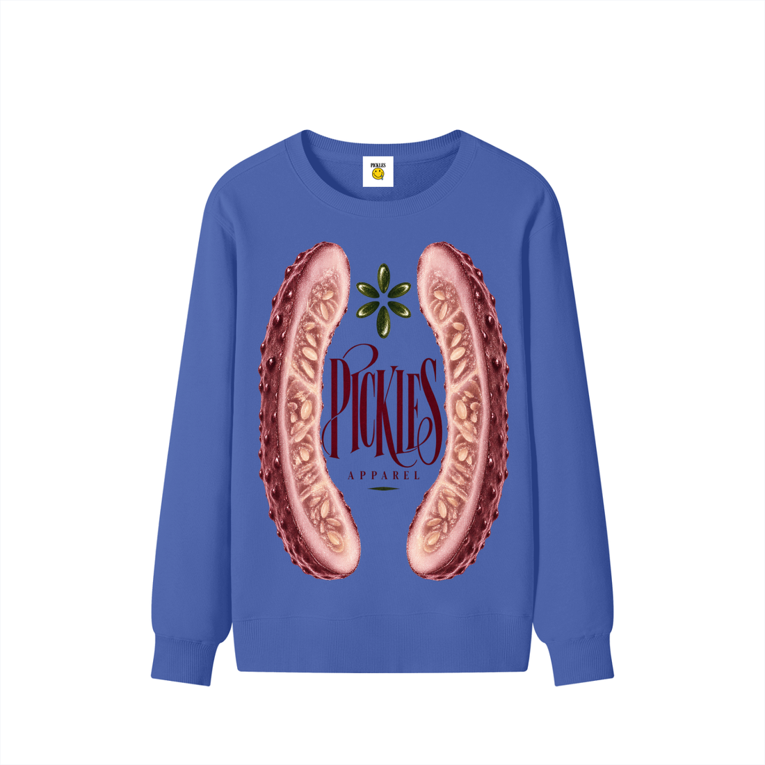 Split Classic Pickles Cotton Sweatshirt, alternate view 3